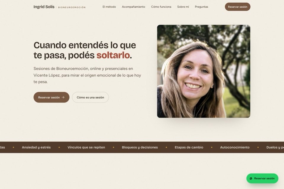Sitio de Ingrid Solís